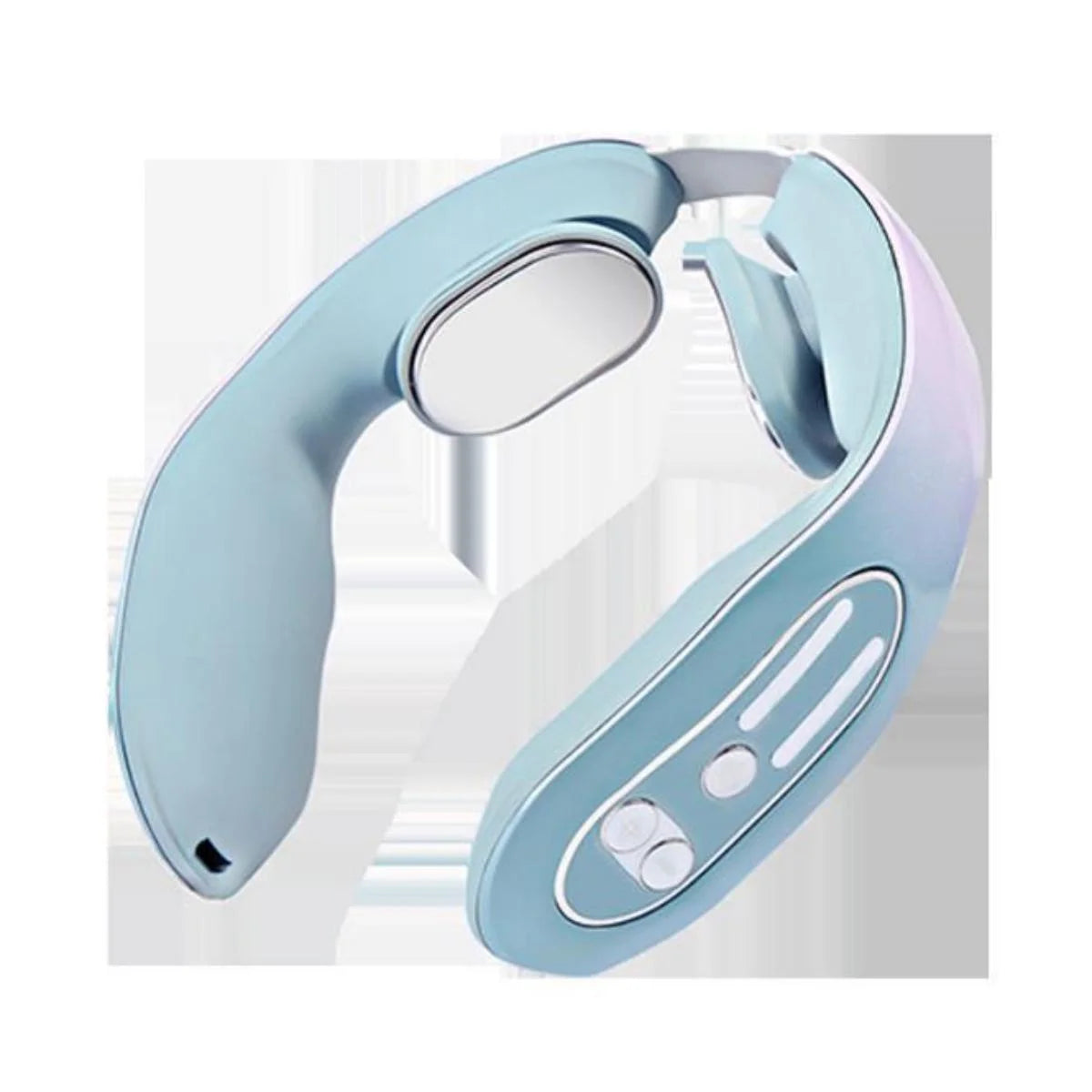 Portable Cervical Spine Massager EMS Neck Acupoints Lymphvity Massager Device, Lymphatic Drainage Machine Pain Relief