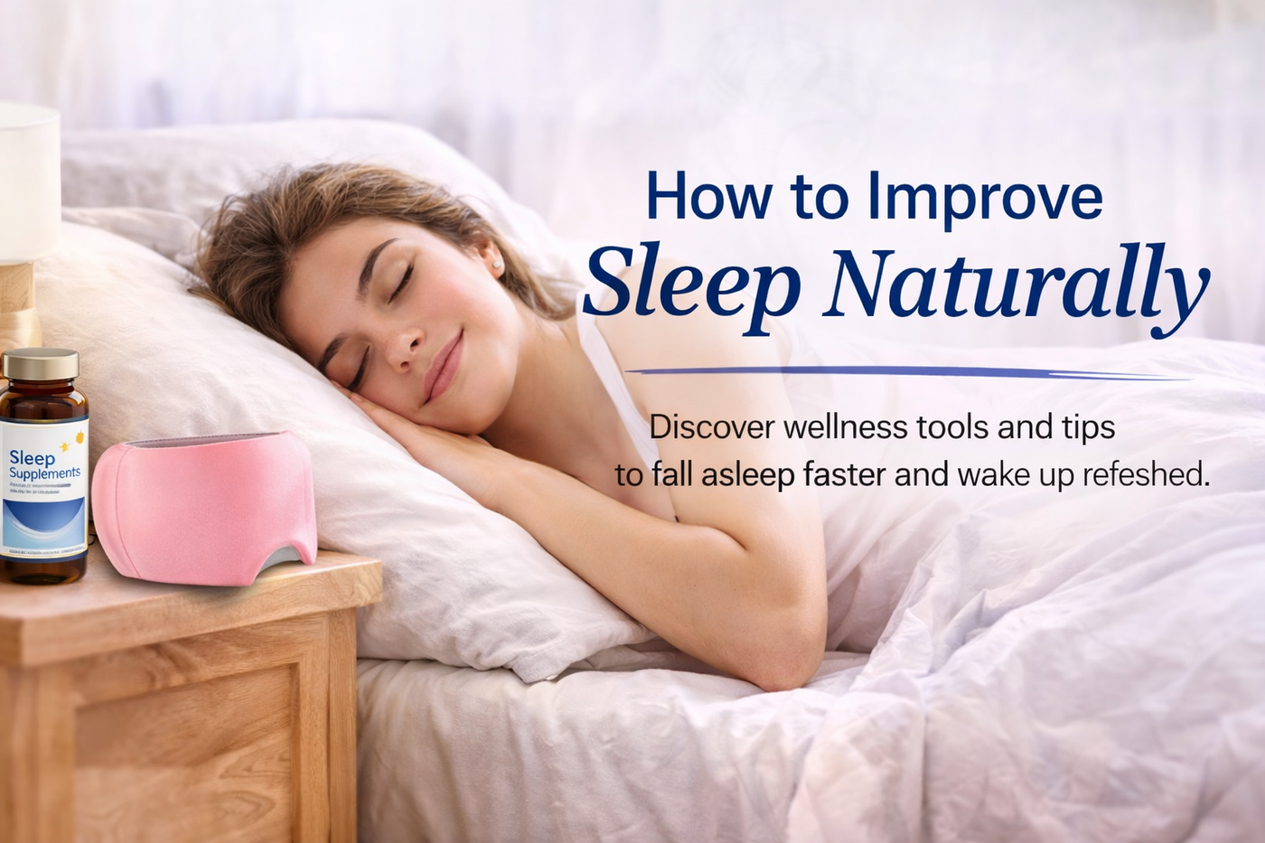 Natural Sleep Improvement Guide | 7 Tips for Better Rest – CitySelfcare