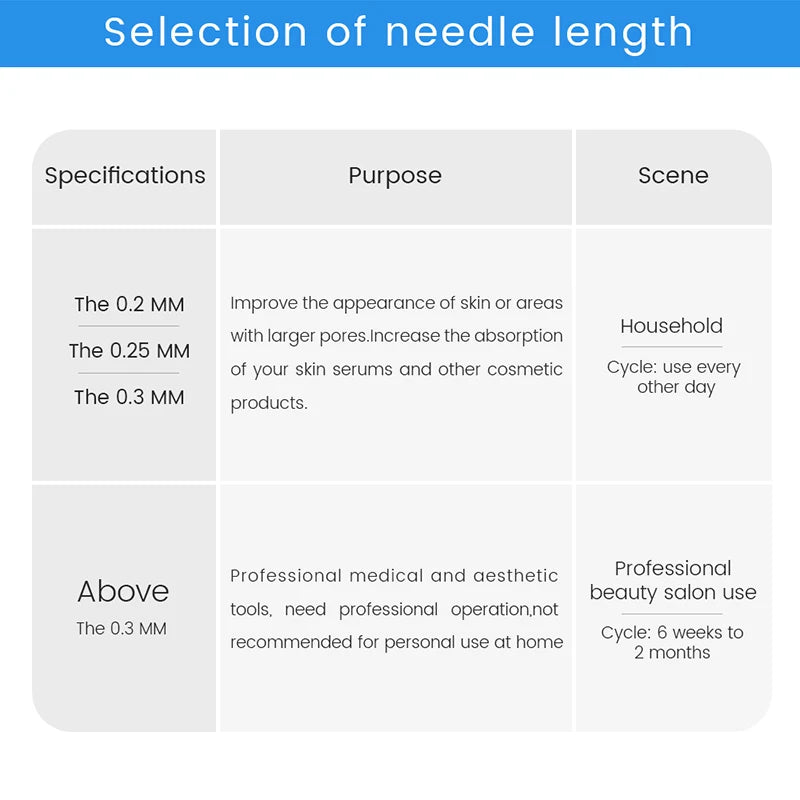 10-in-1 Derma Roller Kit 0.25mm – Microneedling Skin Care Tool