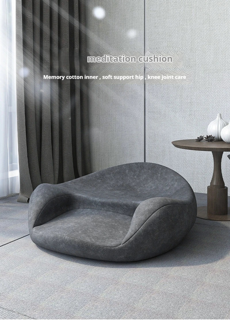 Meditation Cushion Foam Floor Cushion Seating for Adults, Large Comfortable Meditation Pillow,  Yoga Mat Floor Pillow for Women