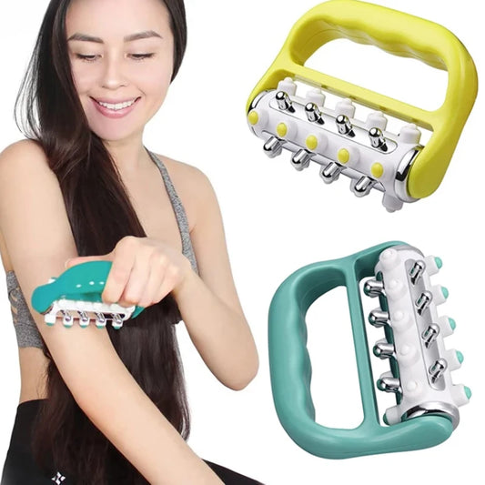 Lymphatic Drainage Massager Fascia Release and Cellulite Remover Muscle Massage Roller Portable Mini Trigger Point Handheld
