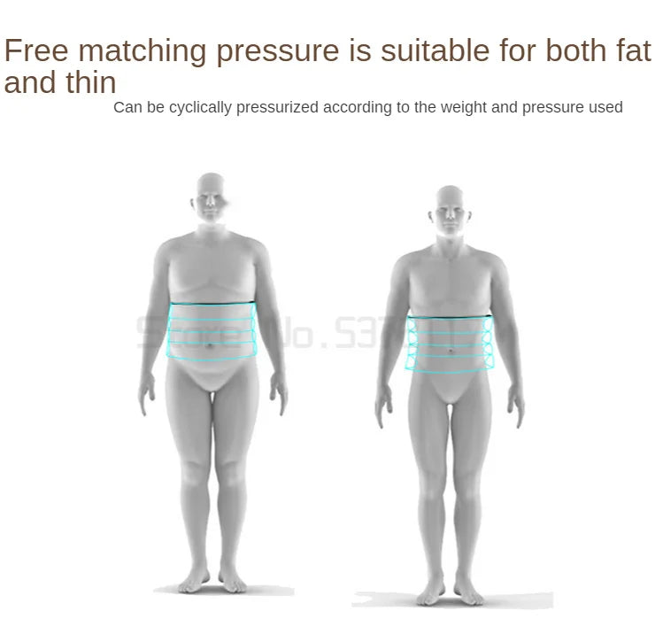 Portable Lymphatic Drainage Massager  Detoxifying Pressotherapy Machine, Air Pressure Therapy for Enhanced Circulation