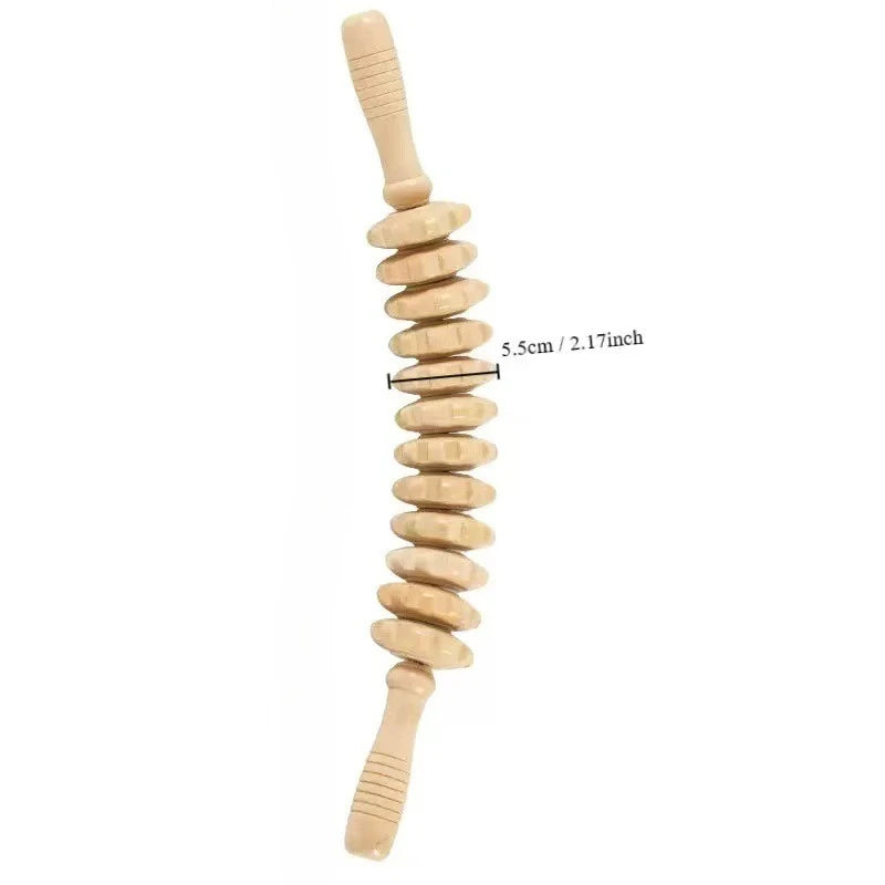 Wooden Fascia Body Massager – Cellulite & Muscle Pain Relief