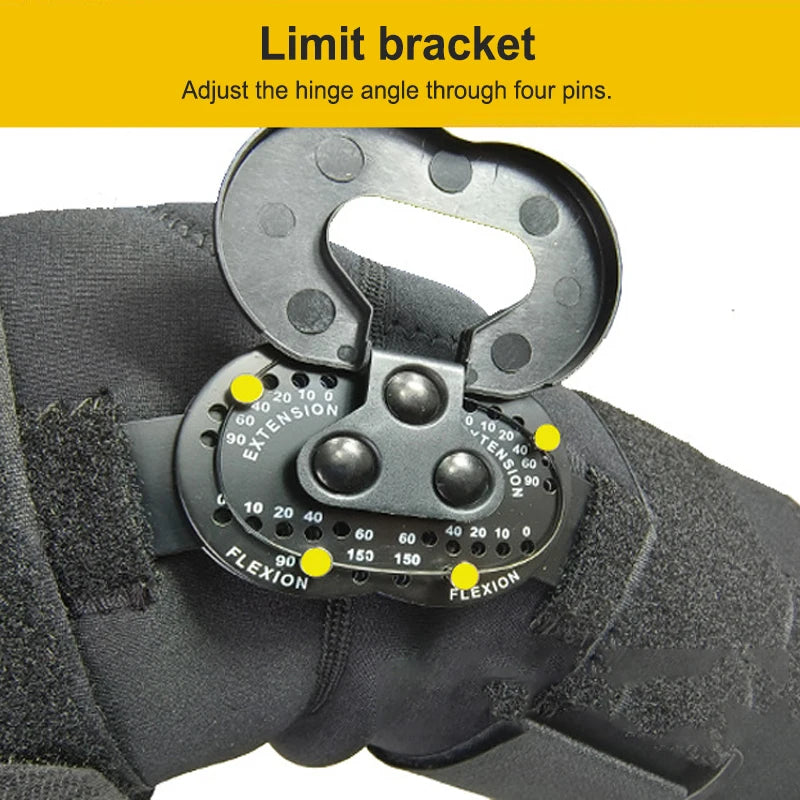 Adjustable Knee Brace with Lateral Stabilization Best for Arthritic Anterior Meniscus Tear