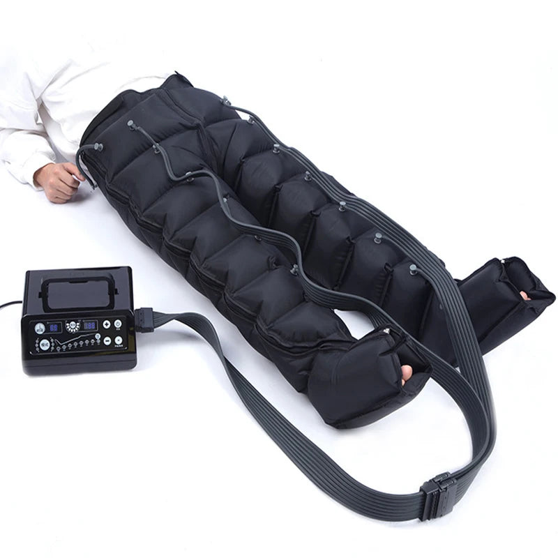 8 chamber Leg massager Air Promote Blood Relaxrehabilitation physiotherapy  air compression therapy system  recovery boots