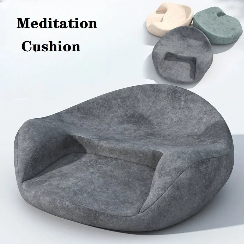 Meditation Cushion Foam Floor Cushion Seating for Adults, Large Comfortable Meditation Pillow,  Yoga Mat Floor Pillow for Women