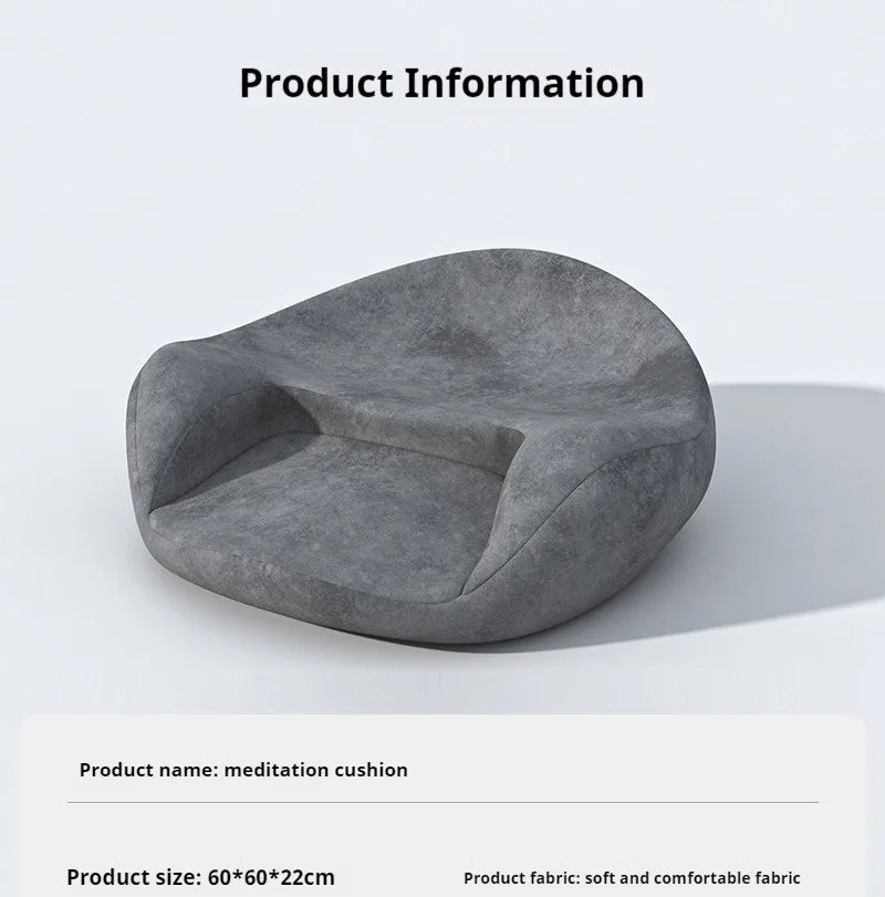 Cushion-Floor Pillow For Women Large Comfortable Meditation Cushion Foam Floor Cushion Seating For Adults-Premium Yoga Pillow