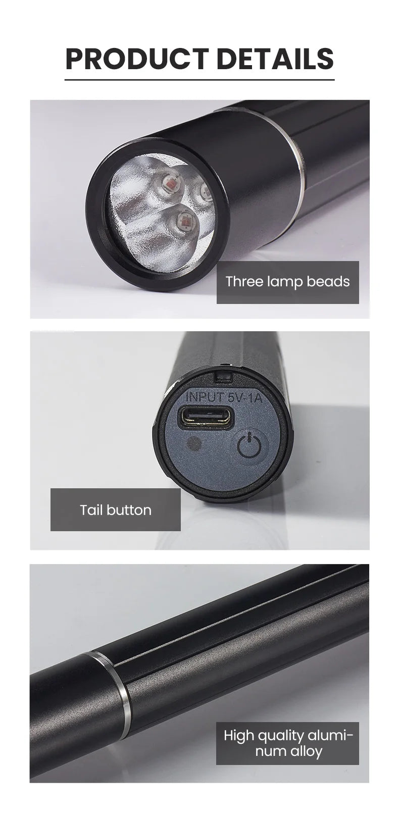 Infrared light therapy ,  Lámpara médica portátil Cold Pain Treatment, Infrared Light Therapy Wand for Hair,  Feet, Full body