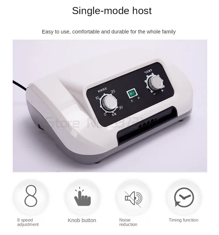 Portable Lymphatic Drainage Massager  Detoxifying Pressotherapy Machine, Air Pressure Therapy for Enhanced Circulation