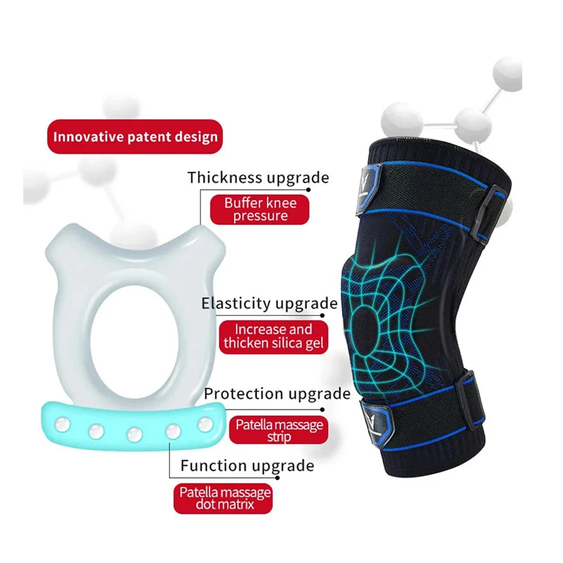 Professional Knee Brace with Side Stabilizers