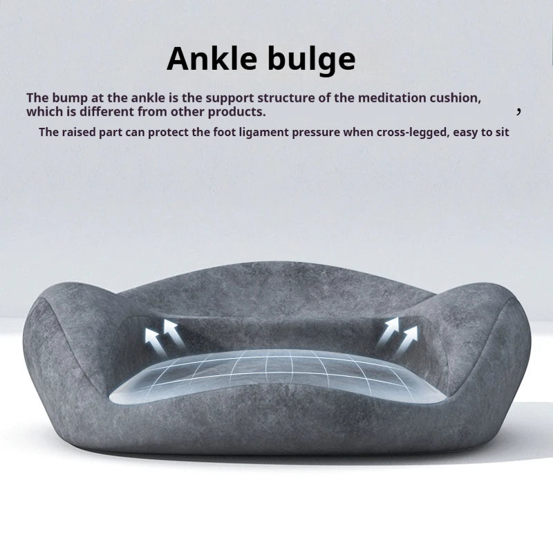 Meditation Cushion Foam Floor Cushion Seating for Adults, Large Comfortable Meditation Pillow,  Yoga Mat Floor Pillow for Women