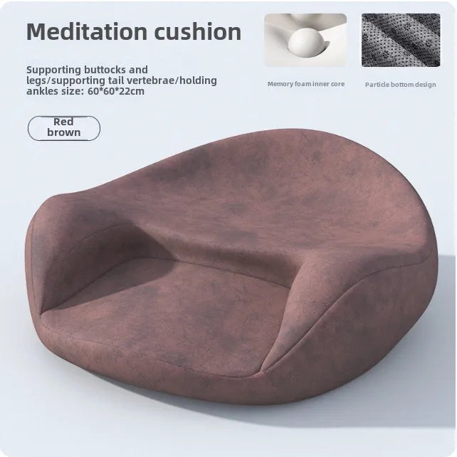 Cushion-Floor Pillow For Women Large Comfortable Meditation Cushion Foam Floor Cushion Seating For Adults-Premium Yoga Pillow