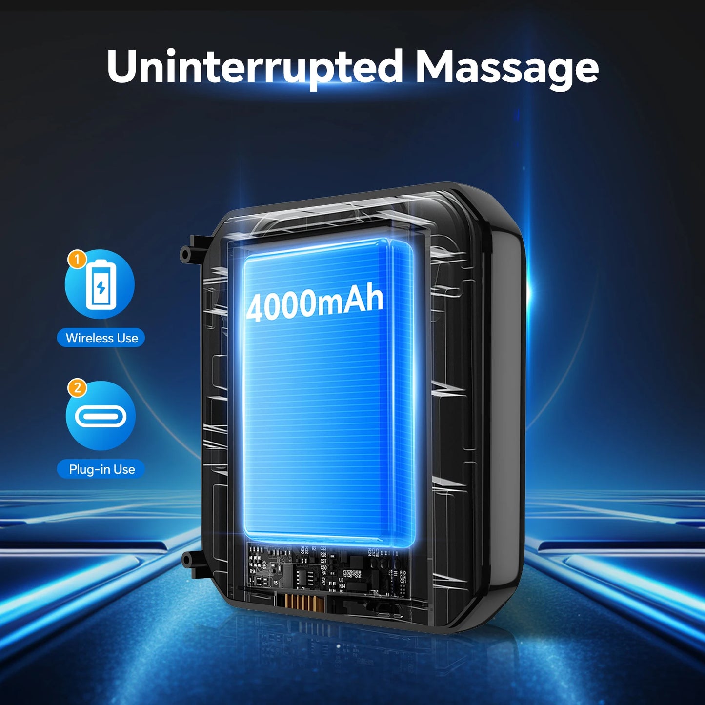 Electric Back Massage Hot Compress Waist Massager with Controller Heating Vibration Airbag Lumbar Support Relaxing Waist