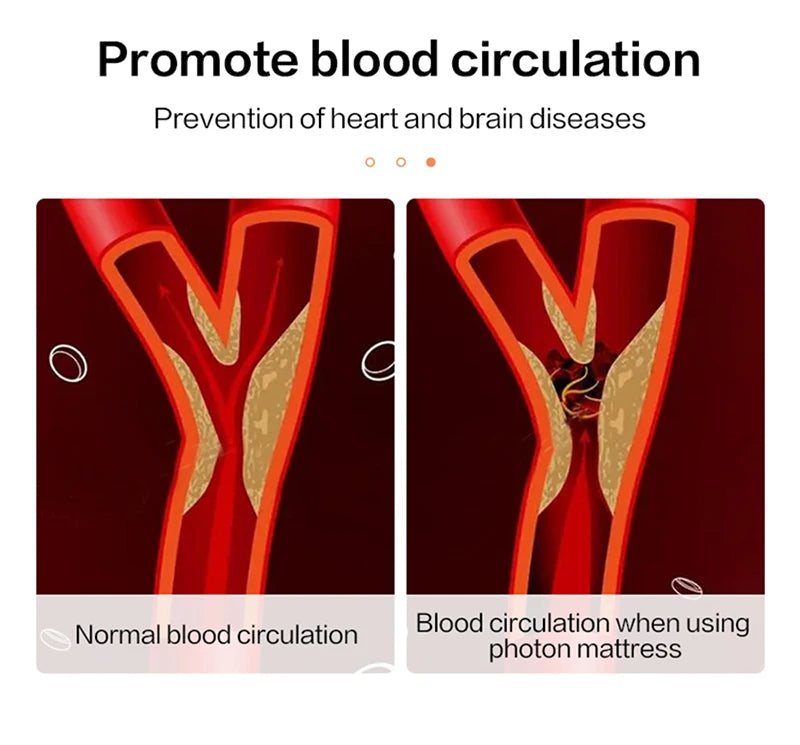 Rainbow Crystal Heating Massage Mat Kristralmate Pulse Magnetic Field Therapy PEMF Photon Red Light Relieves Pain Yoga Mattress