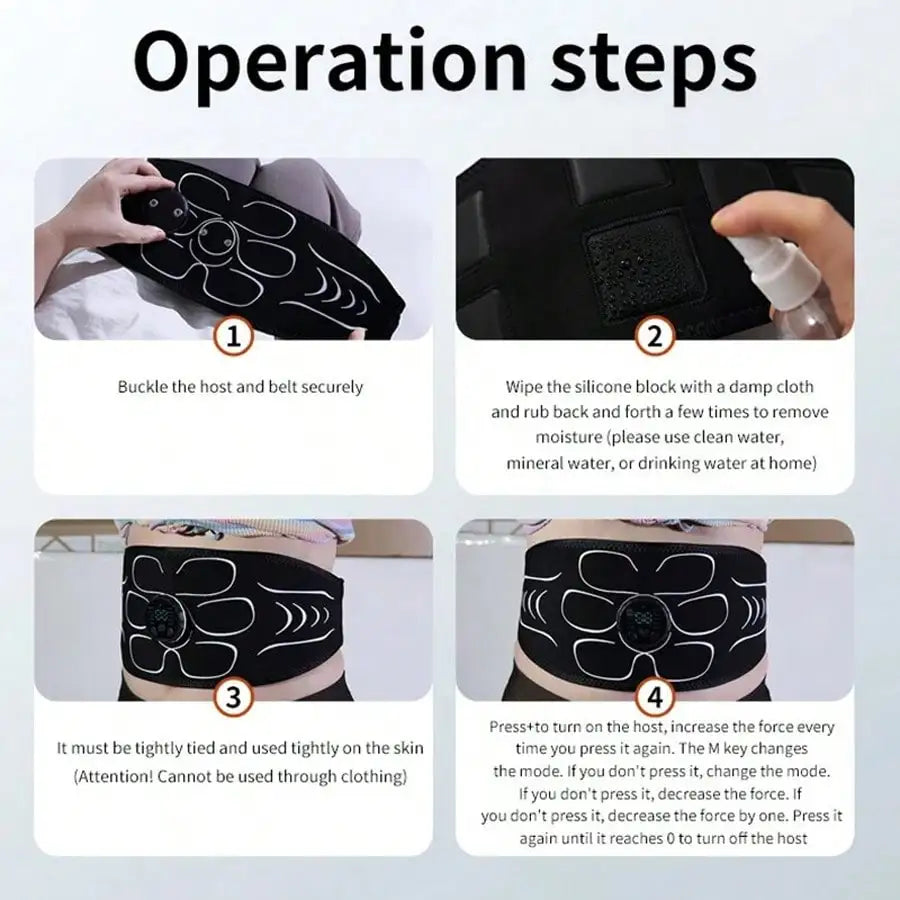 Electric EMS Ab Stimulator – Slimming & Core Toning Device