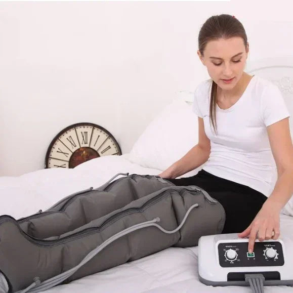Portable Lymphatic Drainage Massager  Detoxifying Pressotherapy Machine, Air Pressure Therapy for Enhanced Circulation