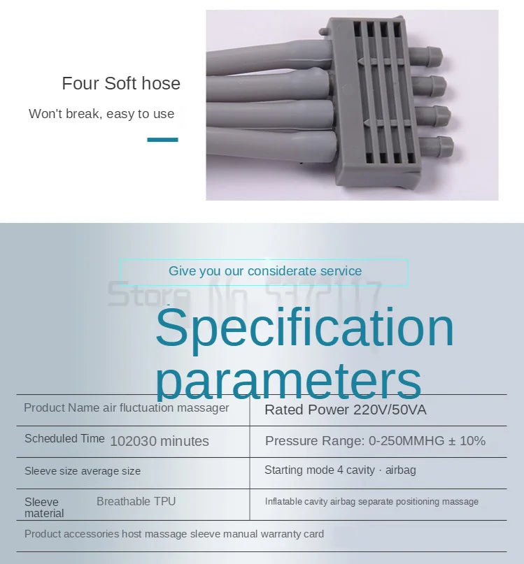 Portable Lymphatic Drainage Massager  Detoxifying Pressotherapy Machine, Air Pressure Therapy for Enhanced Circulation