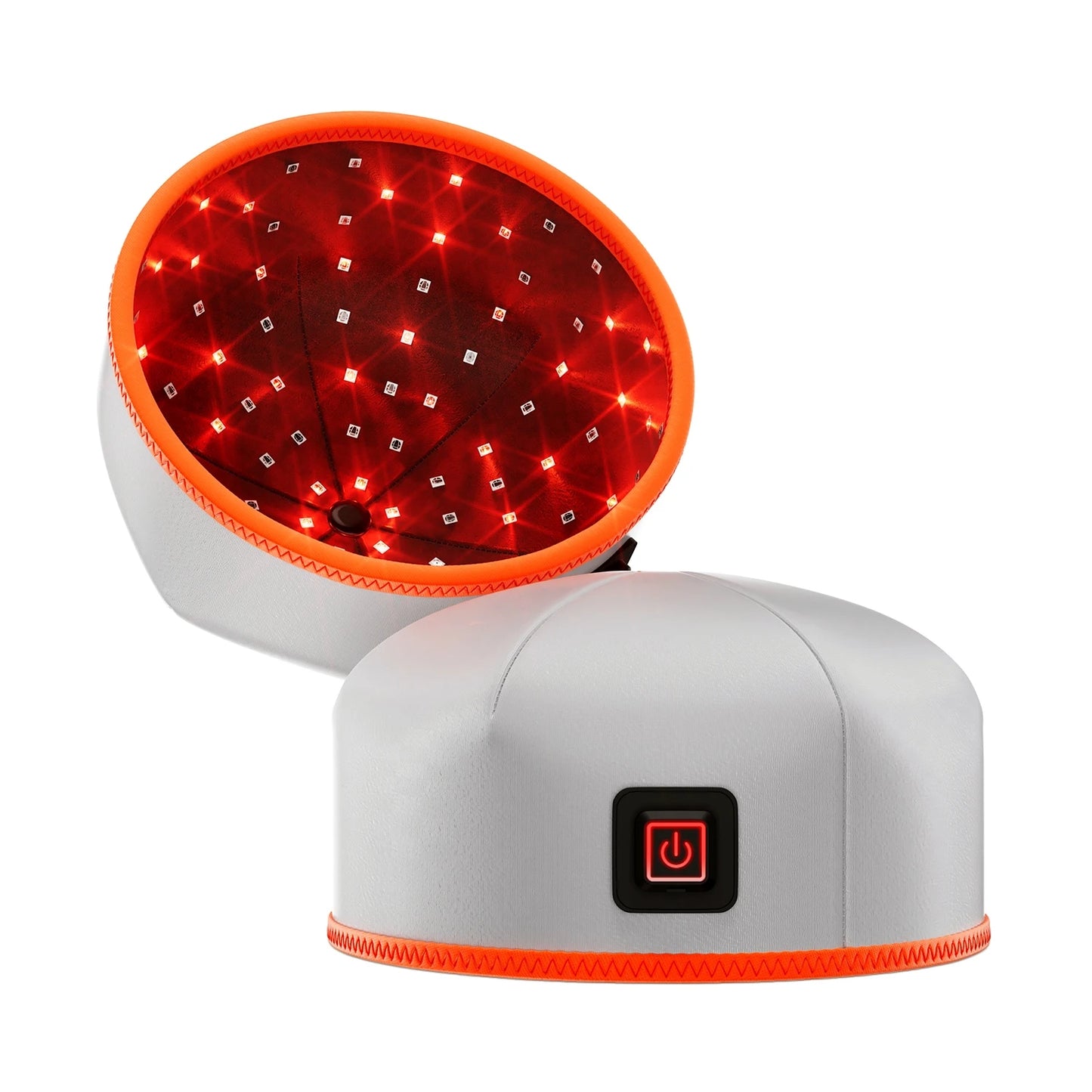 Red light therapy hair growth cap for fuller, thicker hair
