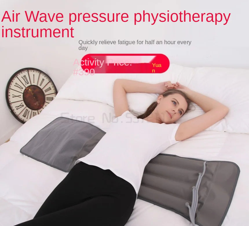 Portable Lymphatic Drainage Massager  Detoxifying Pressotherapy Machine, Air Pressure Therapy for Enhanced Circulation
