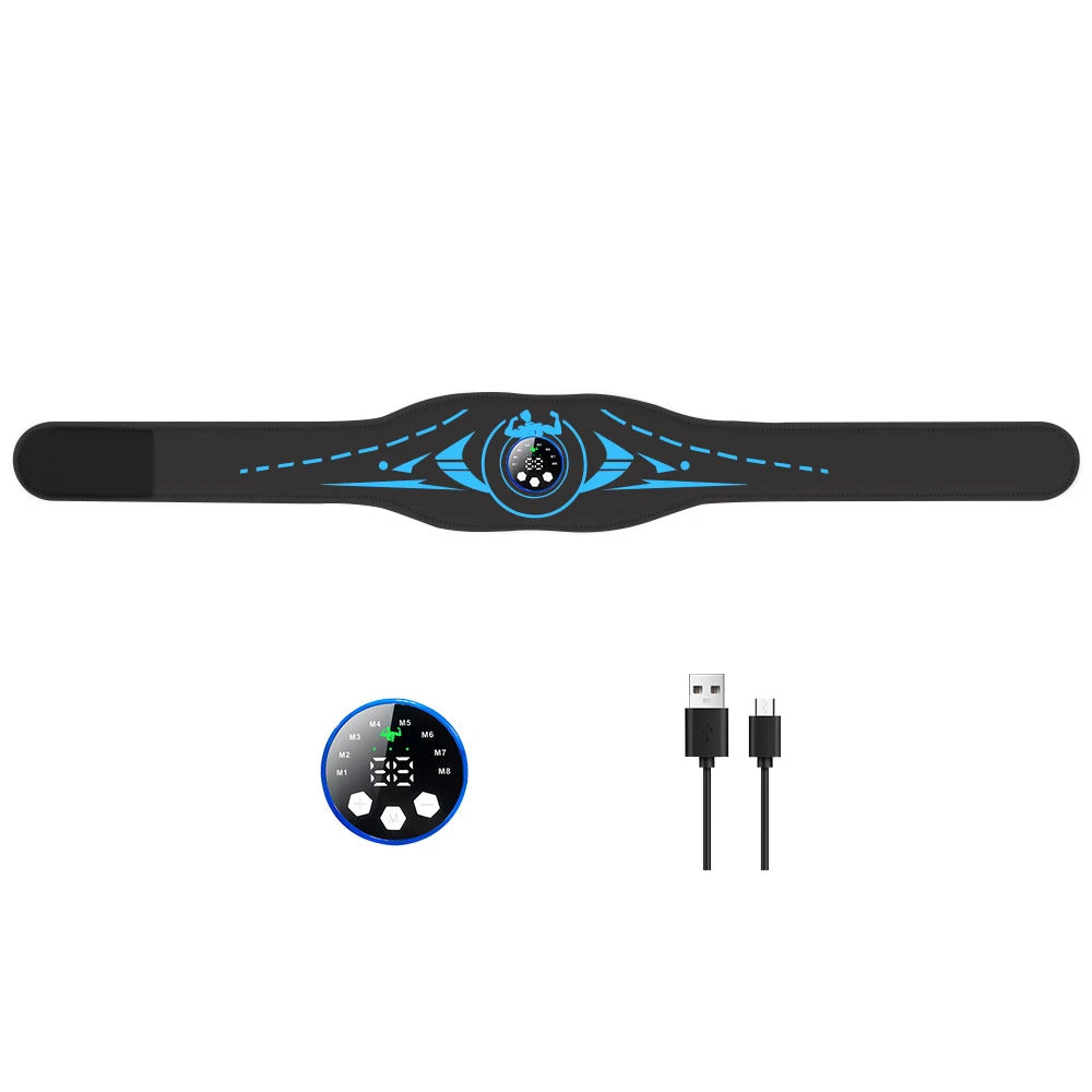 EMS Abdominal Toning Belt - Slimming Muscle Stimulator for Weight Loss