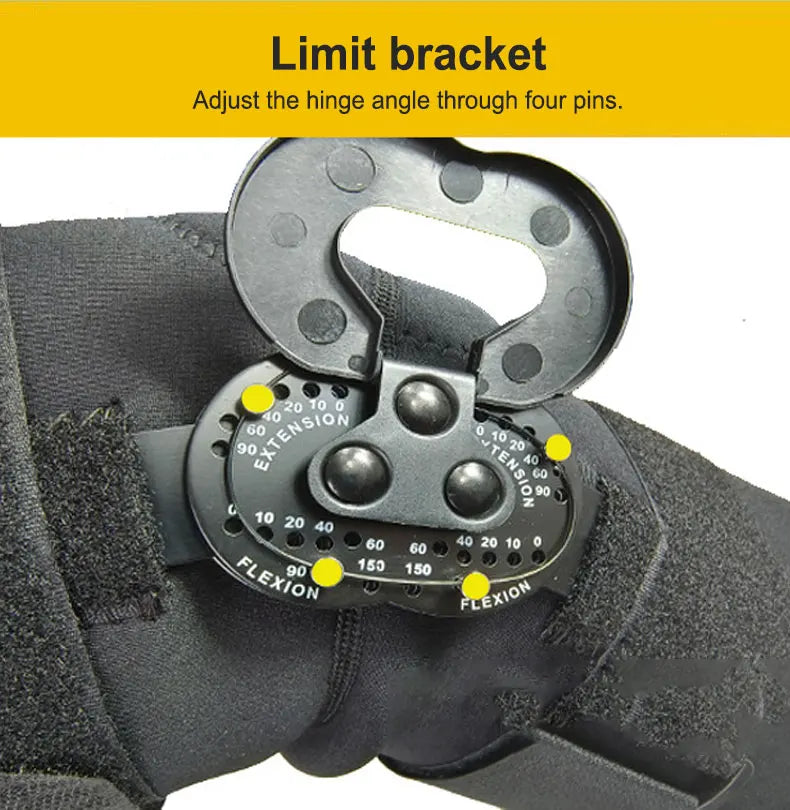 Adjustable Knee Brace with Lateral Stabilization Best for Arthritic Anterior Meniscus Tear