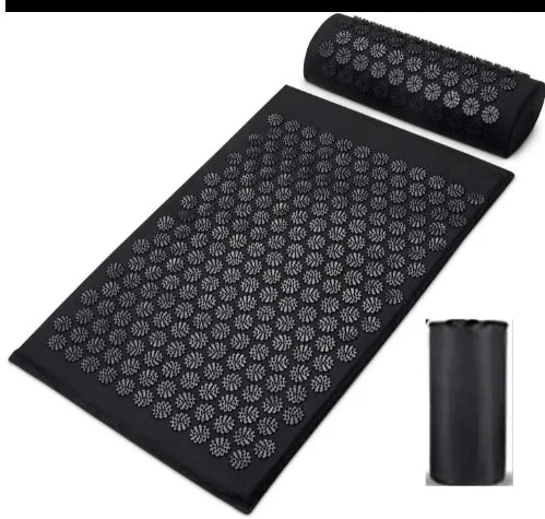 Anti-Stress Acupressure Yoga Mat Foot Shakti Mat Mat Massage Applicator Spike Back Massage Cushion Accupressure Mat