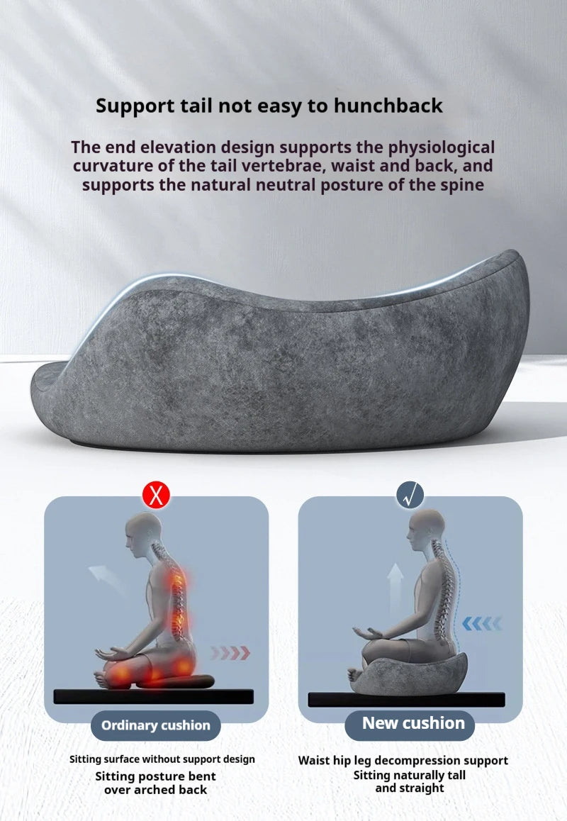 Meditation Cushion Foam Floor Cushion Seating for Adults, Large Comfortable Meditation Pillow,  Yoga Mat Floor Pillow for Women