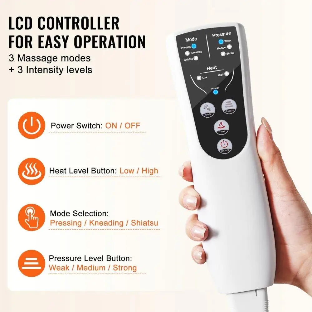 Professional for leg Calf Massager Heat Therapy Air Compression 3 Modes Handheld Controller for leg Circulation Swelling Relief