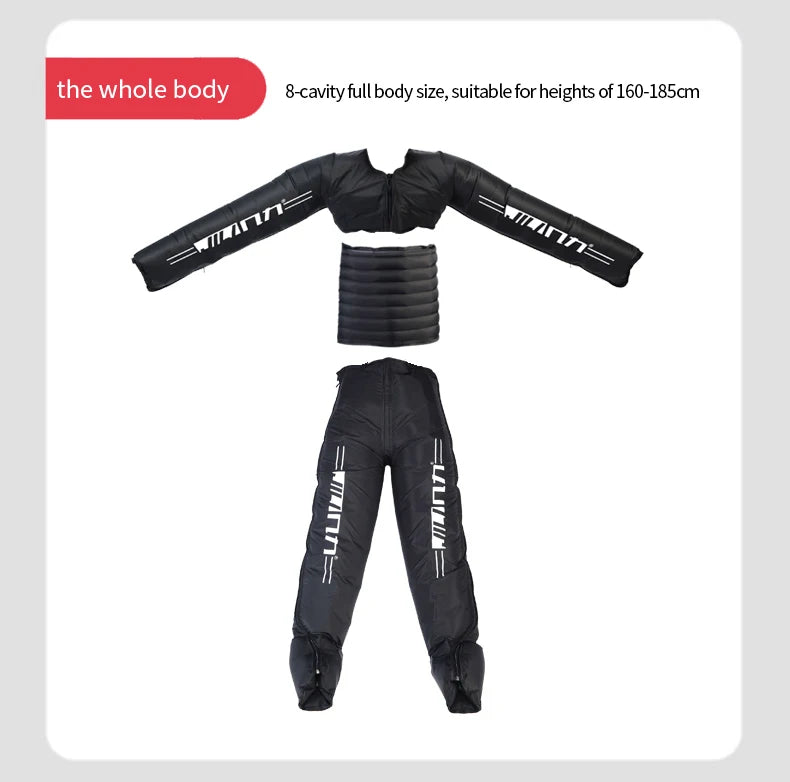 Pressotherapy Air Compression Foot Muscle Massager Leg Recovery Boots lymphatic drainage machine  Relax Physiotherapy 8Cavity