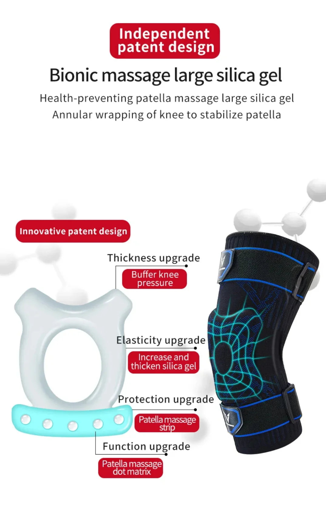 Professional Knee Brace with Side Stabilizers