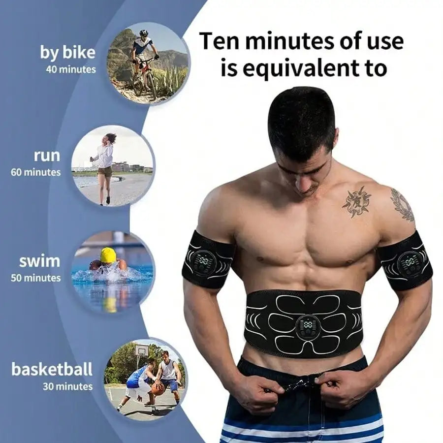 Electric EMS Ab Stimulator – Slimming & Core Toning Device