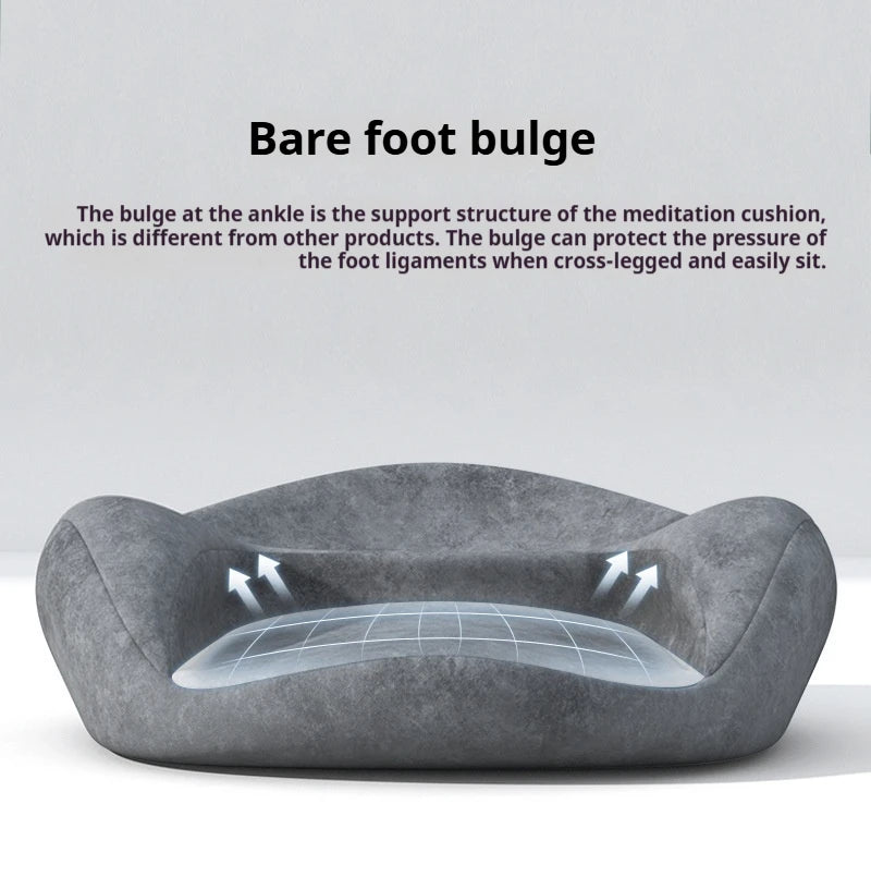 Meditation Cushion Foam Floor Cushion Seating for Adults, Large Comfortable Meditation Pillow,  Yoga Mat Floor Pillow for Women