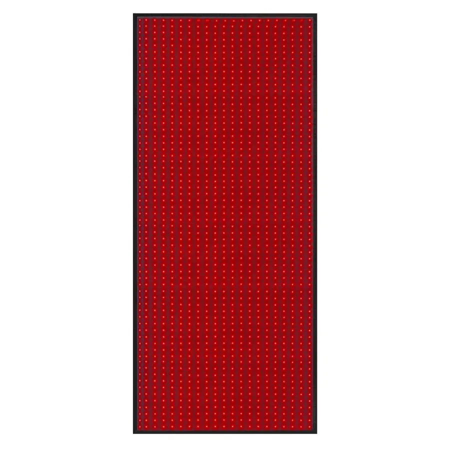 Red Light Therapy Mat for Full Body 1280PCS 3Chip LED Light Therapy Pad Controller 10 40Hz Pulse 1090 Min Timer 660nm Red 850n