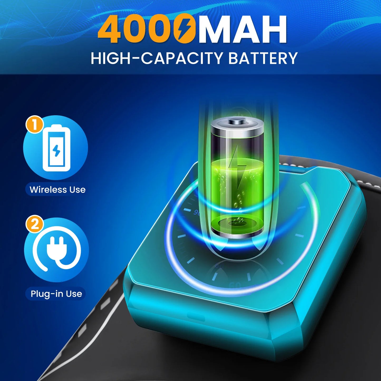 Electric Back Massage Hot Compress Waist Massager with Controller Heating Vibration Airbag Lumbar Support Relaxing Waist