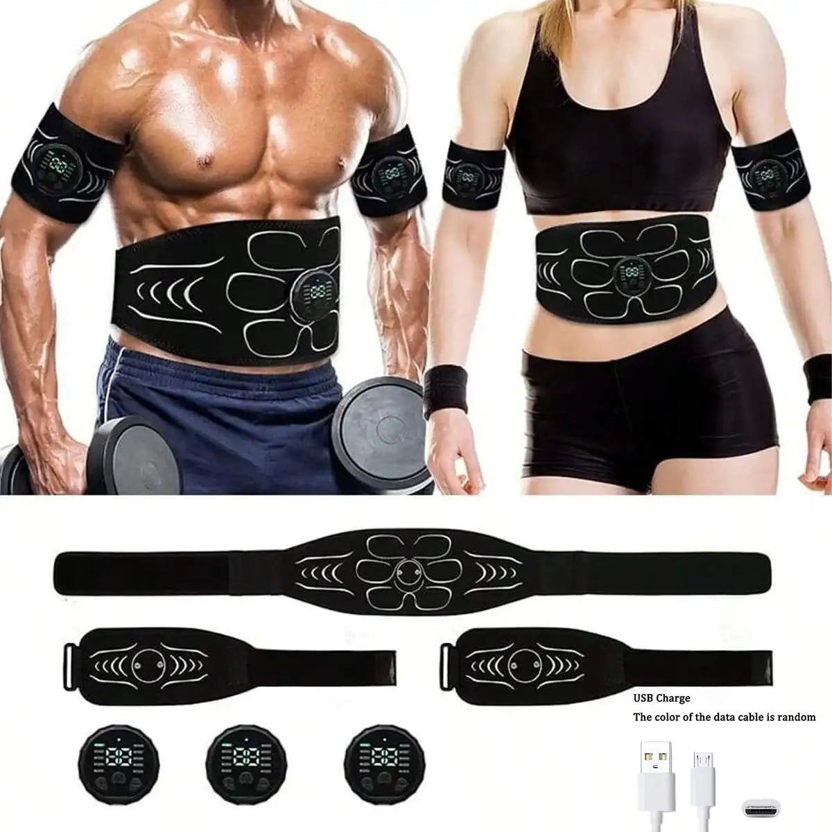 Electric EMS Ab Stimulator – Slimming & Core Toning Device