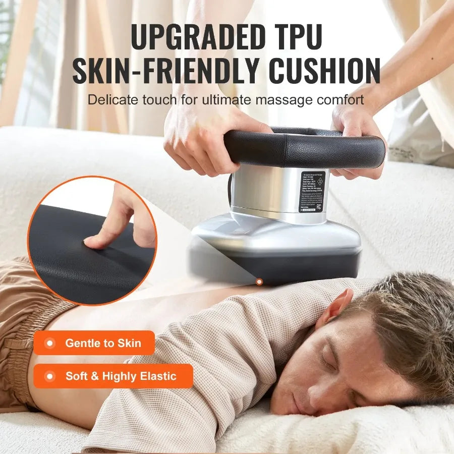 Chiropractic Massager 4004600rpm Variable Speed Professional Vibrating Therapy Massager Handheld Therapeutic Orbital Body Mass