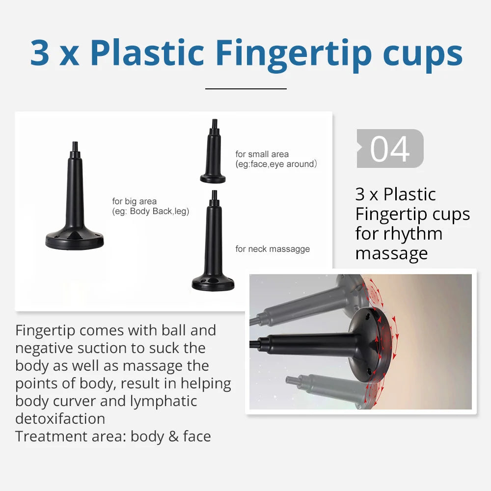 Vacuum Therapy Butt Lift Breast Enlargement Machine Lymph Detox Cupping Massage Slimming Skin Care Body Shaping Equipment